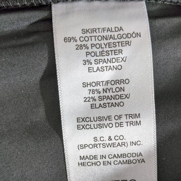 3 skorts size :L , Brand: S.C. & Co. Ladies' Denim , White, Blue , Black - Picture 10 of 14